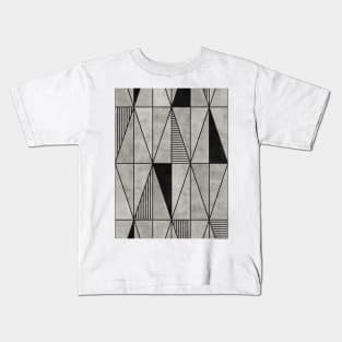 Concrete Triangles Kids T-Shirt